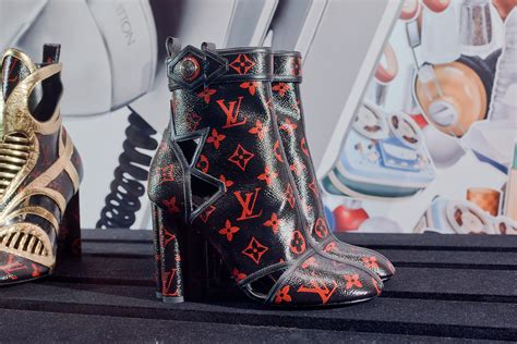 red bottom lv|lv red bottom boots.